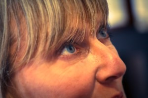 Close-up of a client during consultation